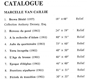 MvC Drian catalog